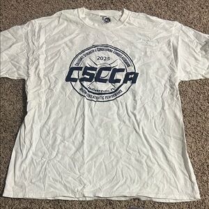 CSCCA White Graphic T-Shirt